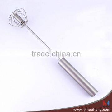 Stainless steel egg rotary whisk/stainless steel egg beater for kitchen(HEW-47)