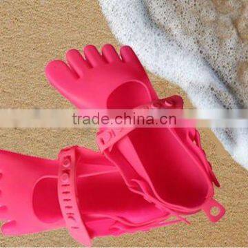 High Quality Rubber Beach Shoes Printing Your Own Logo photo-4