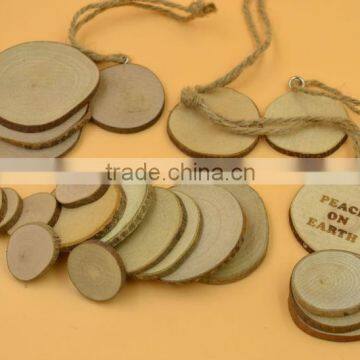 2015 New Design Die Cut Christmas Wood Key Chain photo-2