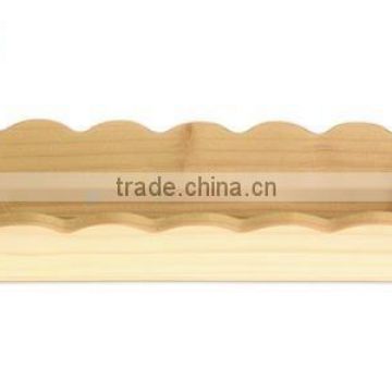 Luxury wood tray wood food serving tray