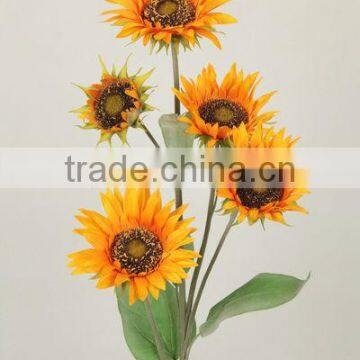 festive occasion artificial flower high quality wholesale sunflower flower 27572F