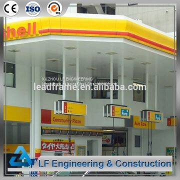 Light Weight Prefab Steel Structure Gas Station photo-5