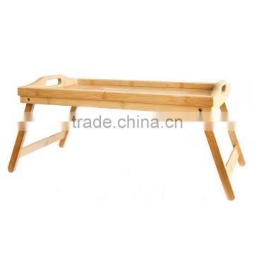 Best price superior quality bamboo bed tray