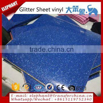 Heat transfer vinyl glitter sheets size 10inch*10inch