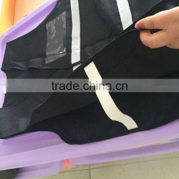 hi Vis Vest Reflective Black Mesh Vest photo-6