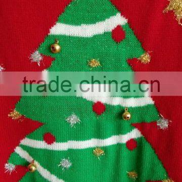 (KS015) Knitted Christmas Tree Women Christmas Sweaters photo-2