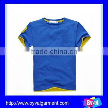 2015 Hot Selling Kids Boys Plain Blank o Neck Short Sleeve Cotton Kids t Shirt Wholesale photo-6