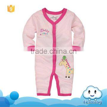 AR-229G top quality newborn kids clothes organic cotton wholesale baby clothes romper