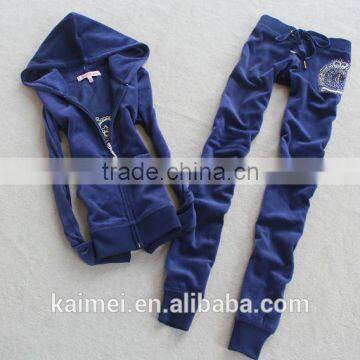 Wholesale OEM High Quality Gym Life Velvet Suits photo-3