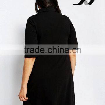 Oversize Polo Dress for Woman photo-3