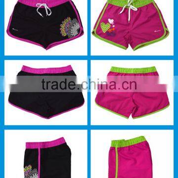 OEM Brand Board Shorts Women Swiming Trunks Pink Beach Shorts photo-4