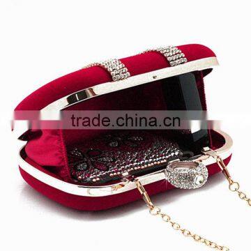 Luxury Quality Female Evening Bag Red/Black Day Cluthes Hot Handbag Purse For Women photo-6