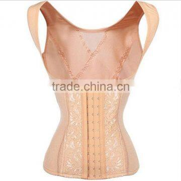 walson womens cotton slim Sexy Tapestry Brocade Vintage Corset