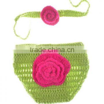 2016 Newborn Hat Cute Baby Handmade Kitted Hair Band and Hats photo-3