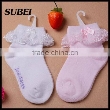 Baby Socks Lace Cotton Socks photo-2