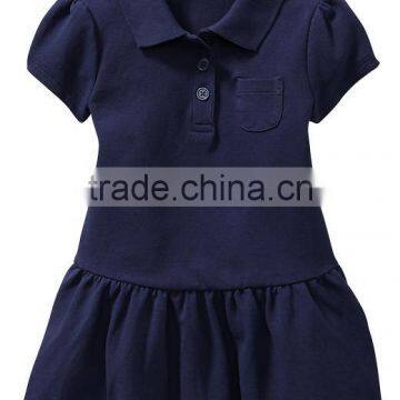 Design Students Uniform Polo Dresses in School Uniforms photo-4