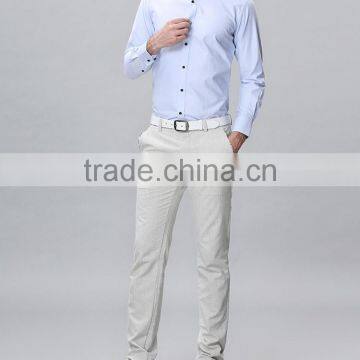 Long Sleeve Fancy Dress Shirts for Men Official Shirts for Men photo-5