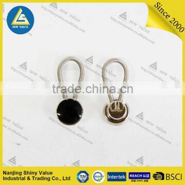 Widely Used Type Metal Buttons Extenders in Different Colors Crystal Bordered in High Tension With Strong Spring photo-2