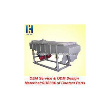 SUS304 gum arabic powder linear vibrating screen