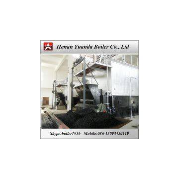 Coal fired steam boiler