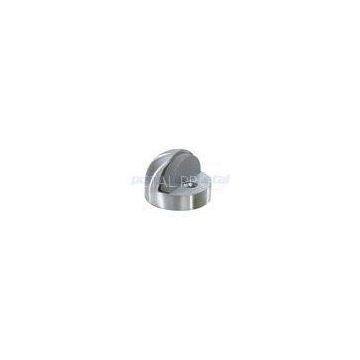 Commercial Door Hardware 45mm Dull Chrome Zinc Alloy High Profile Dome Door Stop