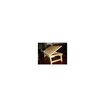 Pine  Small computer table