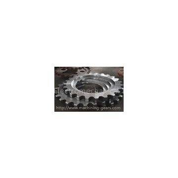 Non - Standard Aluminum Motorcycle Chain Sprockets Industrial Machinery Parts