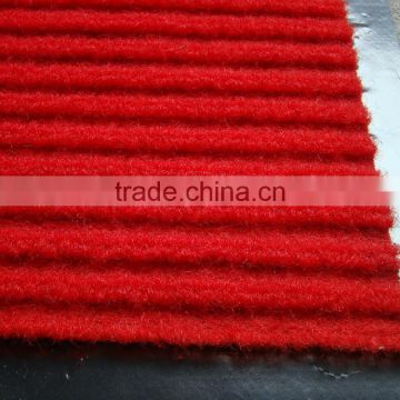 nonwoven needle punched stripe carpet and rugs