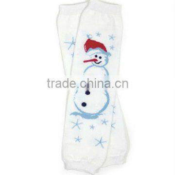 2014 baby leg warmers white snow baby pattern