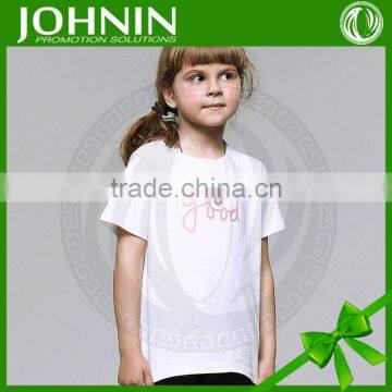 Wholesale Promotion Gift Soft 100% Cotton Short Sleeve Kids T-shirt