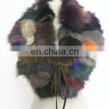 new style 2013 ladies fashion fox fur shawl
