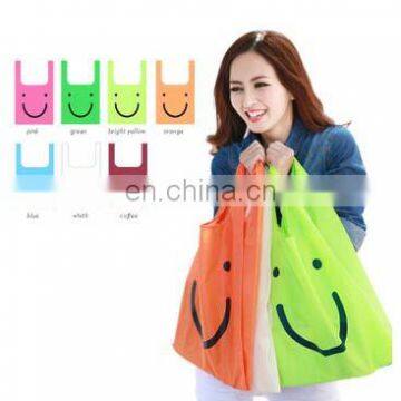 190T polyester fashion foldable shopping bag