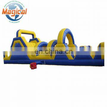 high quality kids outdoor inflatable obstacle course equipment