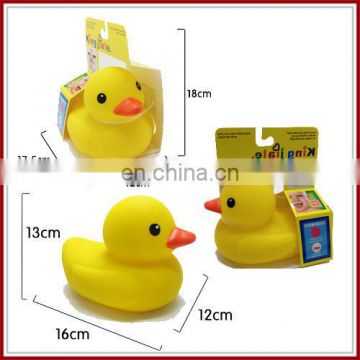 Baby bath shantou funny rubber duck toys