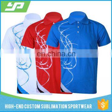 Customized Logo sublimation printing racing shirt With Embroidery