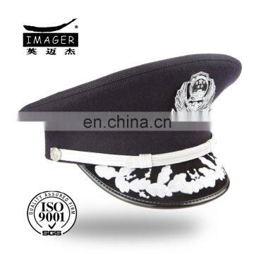 Fashion modern military uniform coast guard private first class headwear