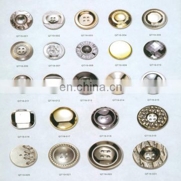 ABS plastic Electroplated button