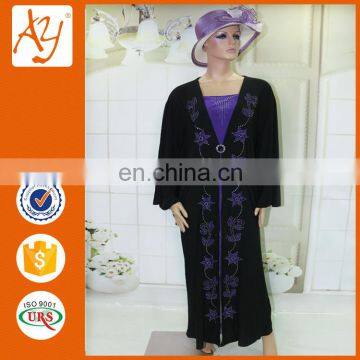 Wholesale dubai butterfly cotton abaya