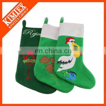 2015 unique christmas santa stocking wholesale