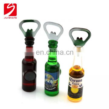 acrylic bottle shape corkscrew screw opener for promotions