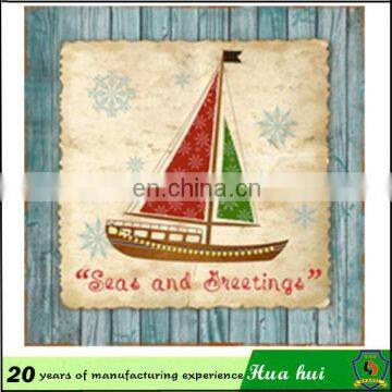 Wall hanging metal picture, pub wall decor , Christian supplies c240