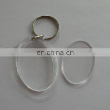 Custom Blank Plastic Key Tag Which Insert Paper photo-2