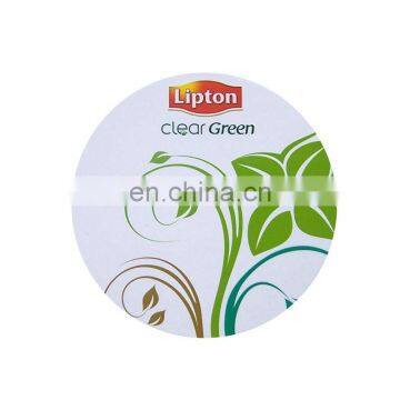high-quality logo printing customisable water absorb coaster