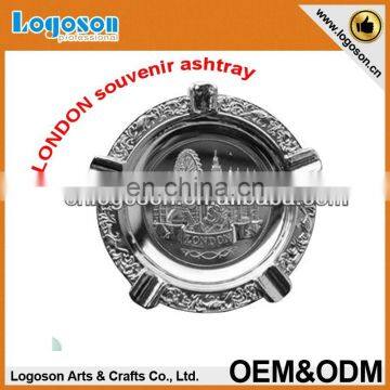 Zinc alloy Smoking Accessories Souvenir custom cigar ashtrays for sale