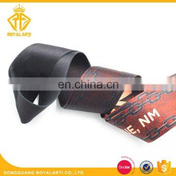 Cheap Custom LOGO One side Sublimated Ribbon