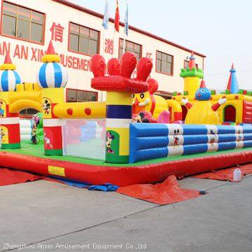 Giant Commercial Disney Playground Inflatable Bounce House for Sale photo-3