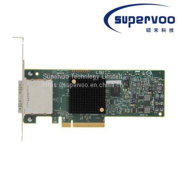 LSI00300 9207-8E 6Gb/s Extelnal PCI-Express 3.0 x8 Low Profile SATA / SAS HBA