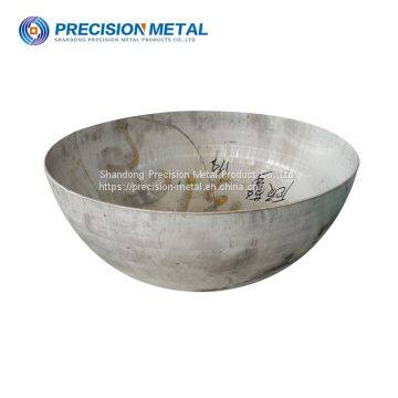 professional 1000mm carbon steel hemisphere for fuel tank