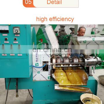 High performance Fully automatic camellia oleifera seed Cold press Palm Fruit commercial Screw press Peanut oil Refiner