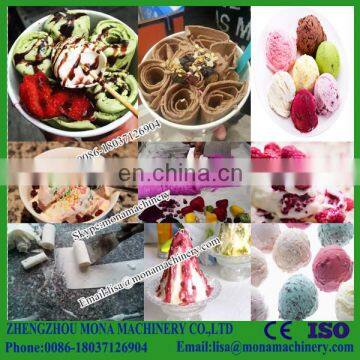 Stir Fry Ice Cream Machine Cold Stone Marble Slab Top Fry Ice Cream Machine on Sale photo-2